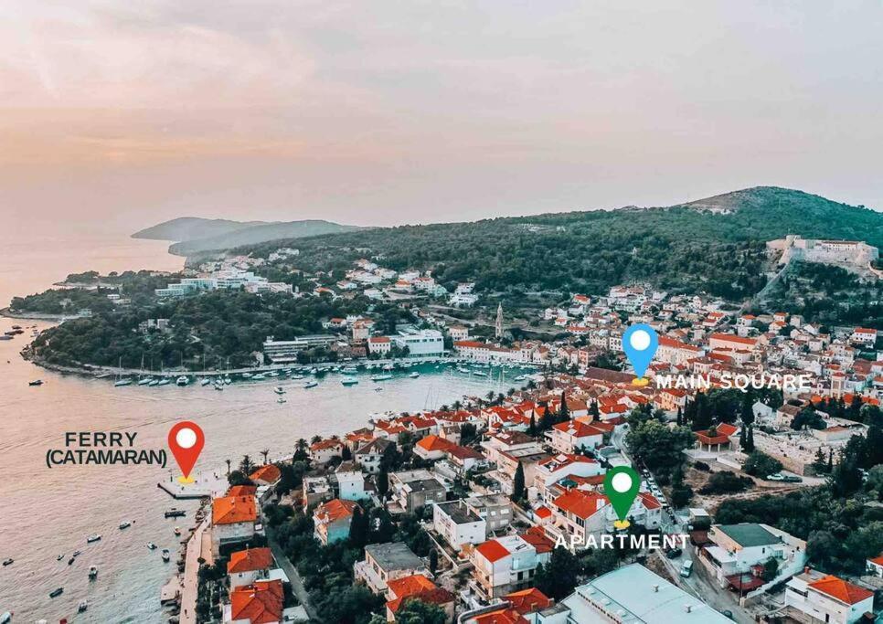 Hvar Home Apartments Хвар Экстерьер фото